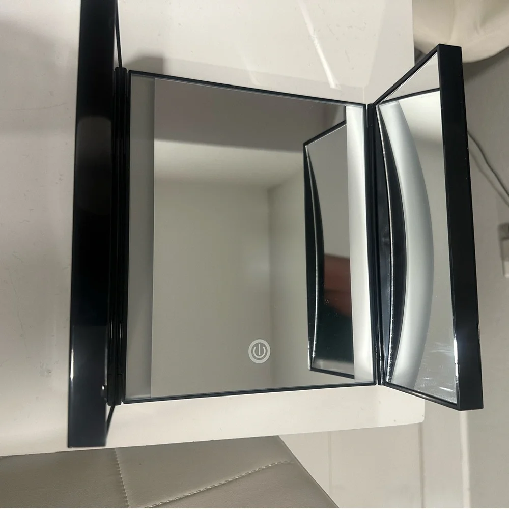 Tri-Fold LED Vanity Mirror